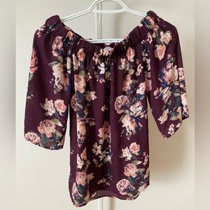 Off shoulder blouse